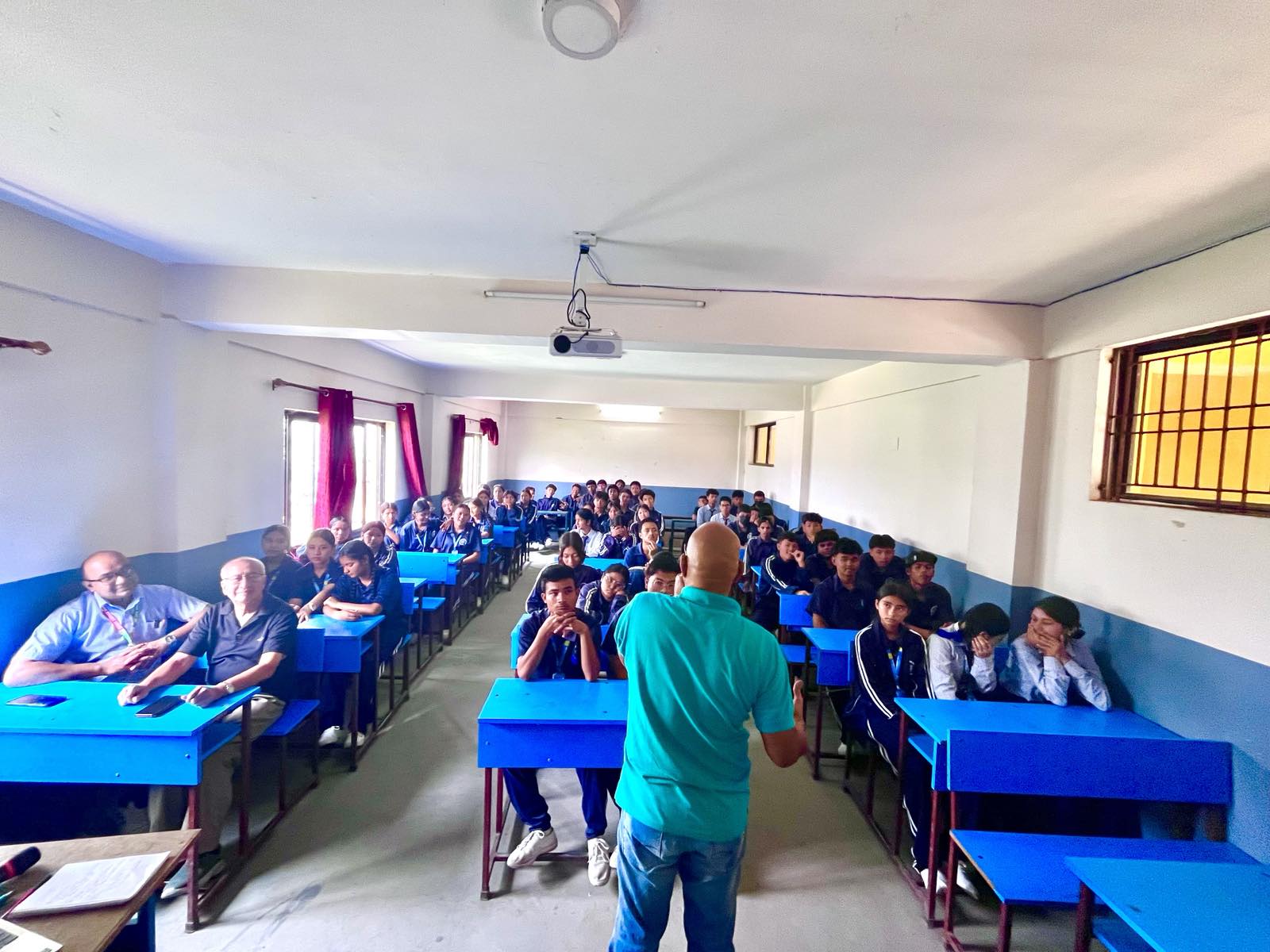 Global Warming and Climate Change Awareness Program  at Lubhu Secondary School, Lubhu